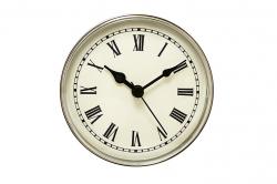 3-7/8 inch Ivory Roman Clock Insert